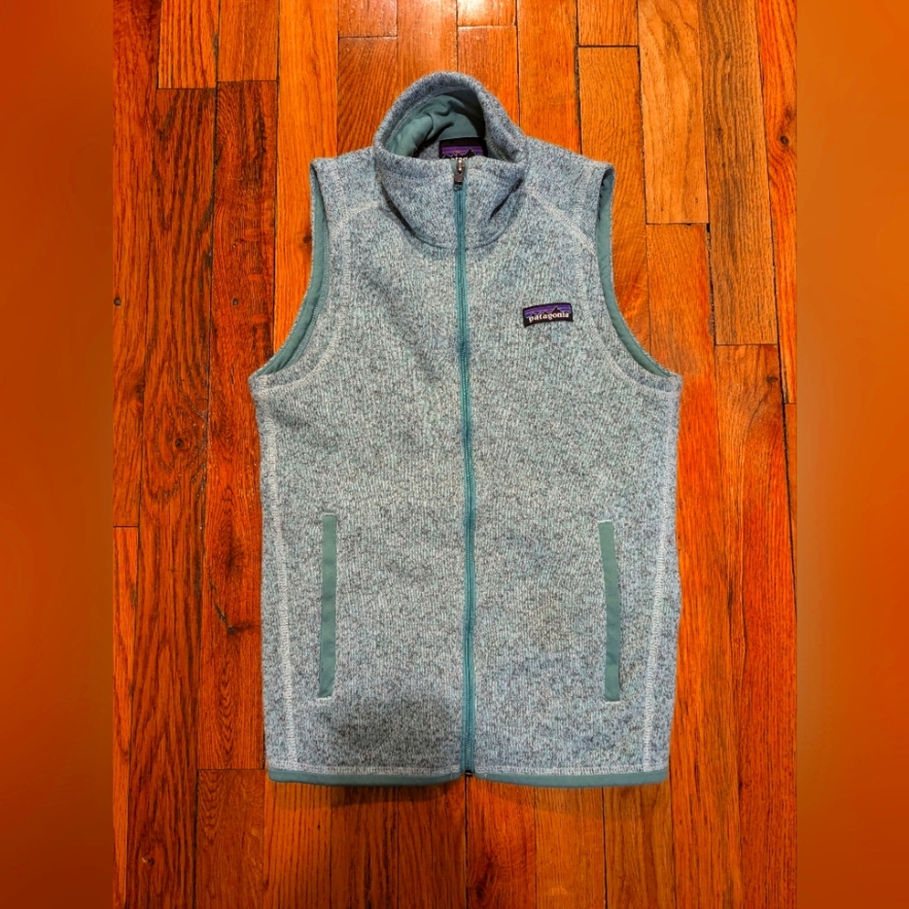 XXS teal Patagonia sweater vest